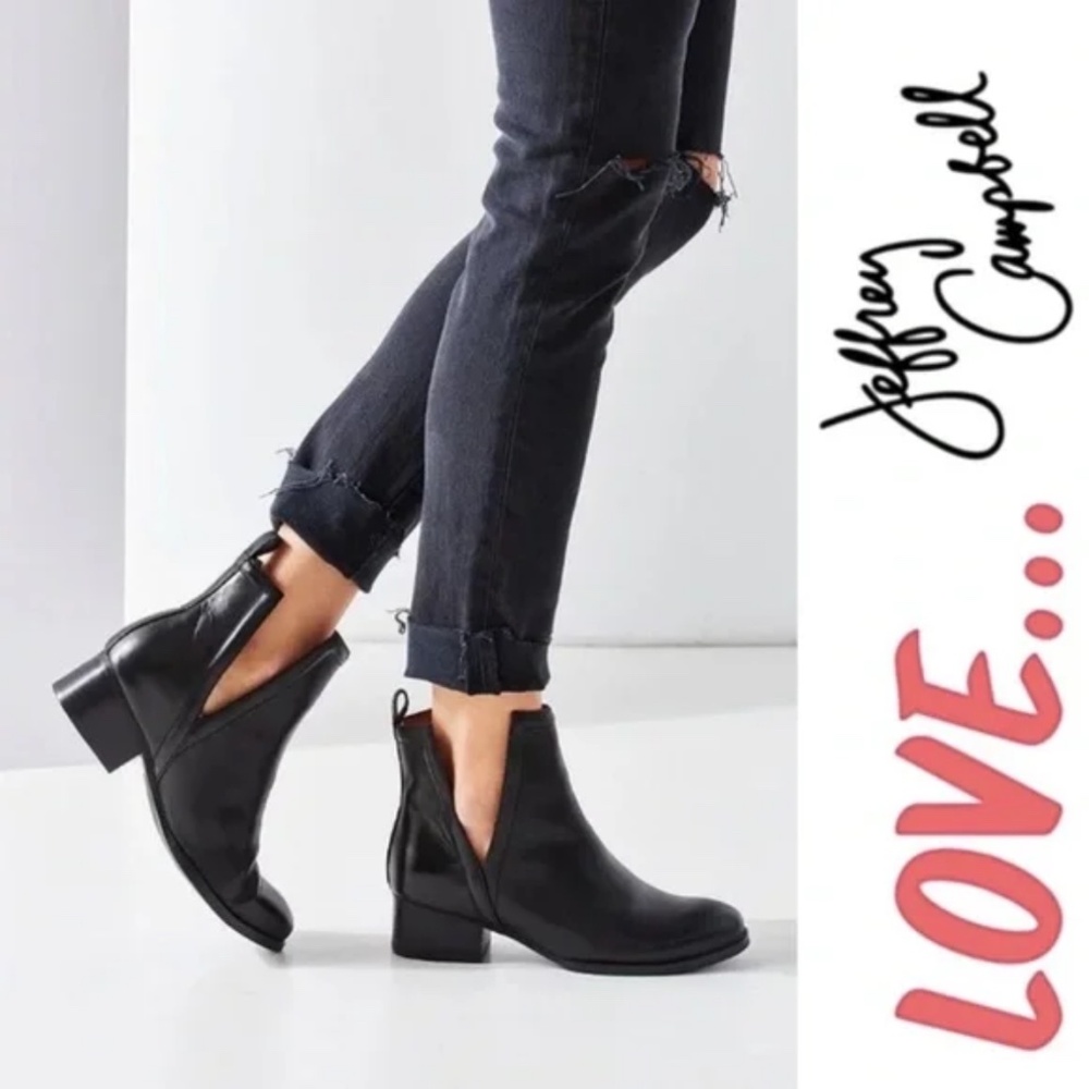 Jeffrey Campbell leather boots
